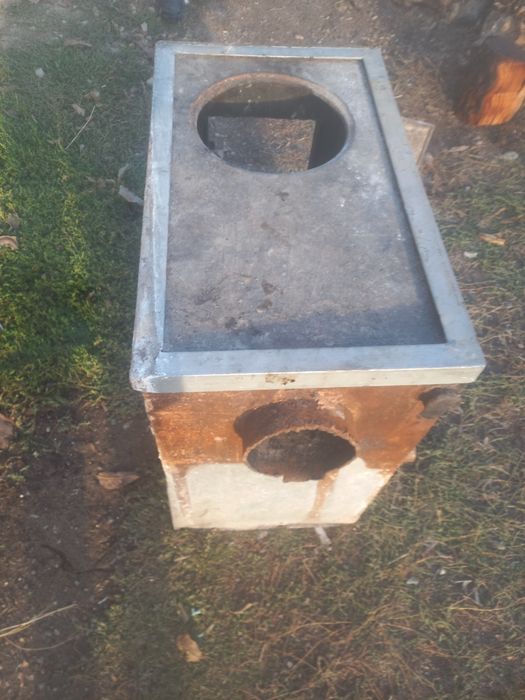 Печь ошақ, металлический