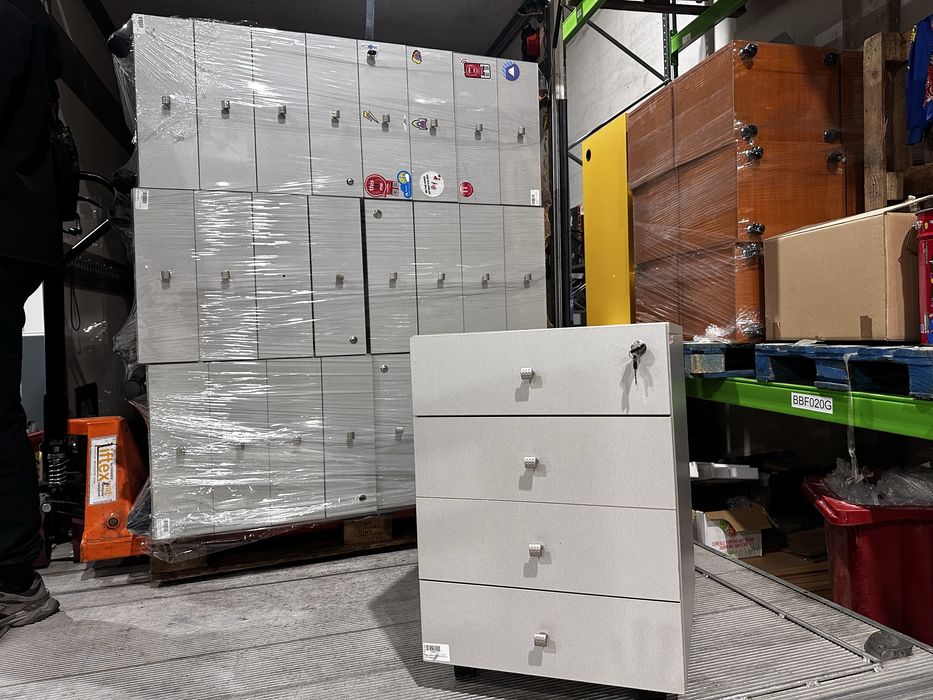 Офис контейнер с чекмеджета на колелца – 45×50×65 см