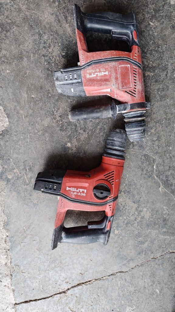 Лот Разпродажба Хилти Hilti перфоратор къртач винтоверт зарядно и друг