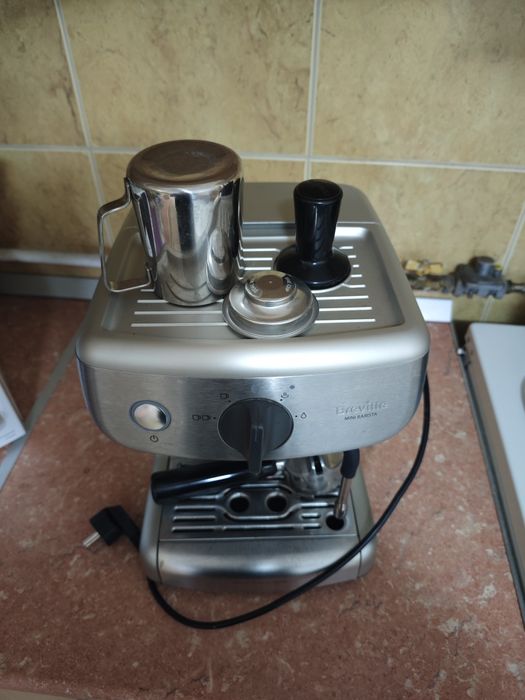 Espressor manual Breville Barista Mini VCF125X-01, 15 bari, 2 l