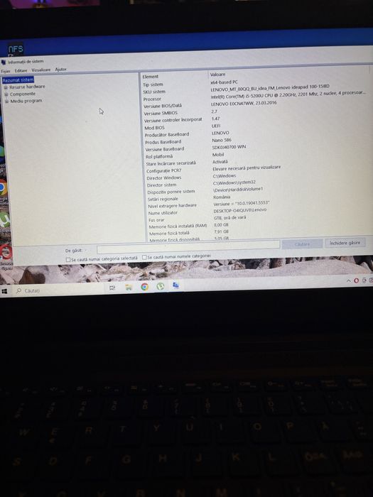 Lenovo IdeaPad 100-15 profesor i5