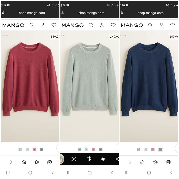 Pulovere barbati  M XL Mango