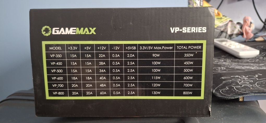 Блок Питания GameMax VP-800 800vatt