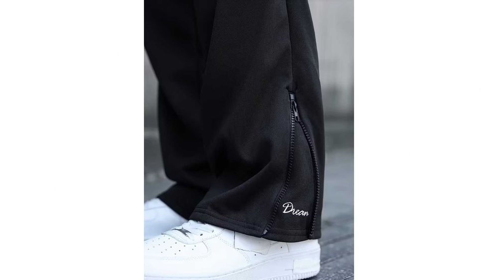 Pantaloni Joggeri Bărbați Largi cu Talie AB - Pantaloni Casual