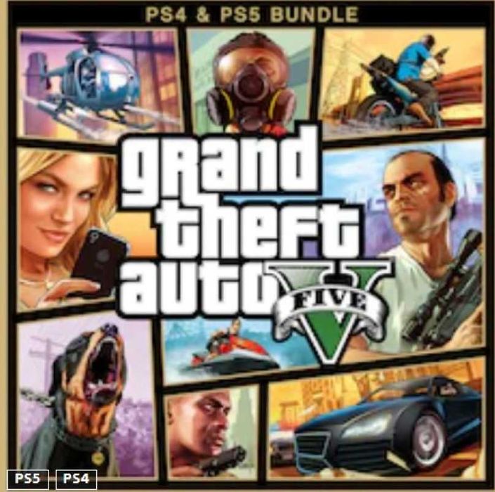 Игра для PS4/PS5  Grand theft auto