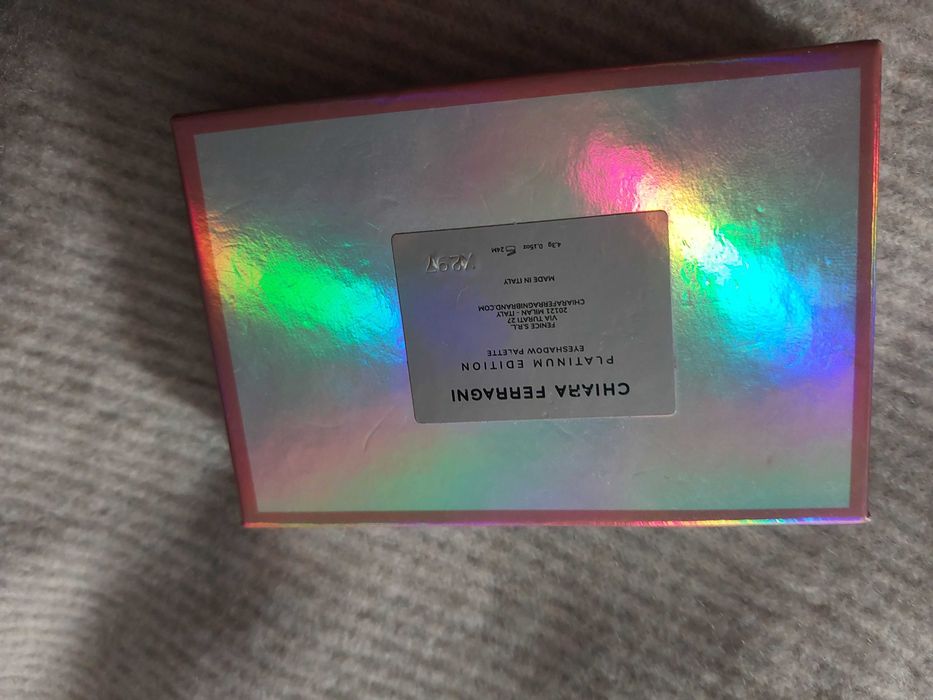 Chiarra FERRGANI  Палитра и червило Christian Dior