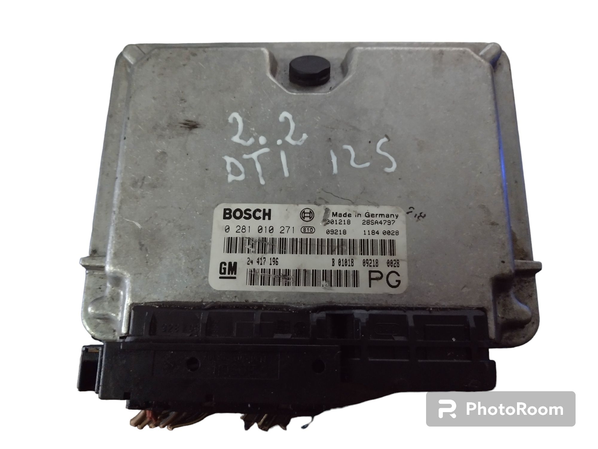 Компютър Ecu за Opel Vectra b 2.2 125 hp