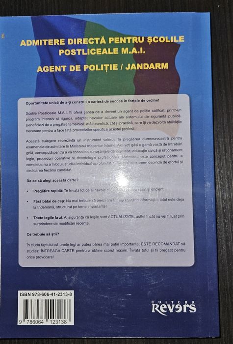 Vând culegere Polițist în 30 de zile