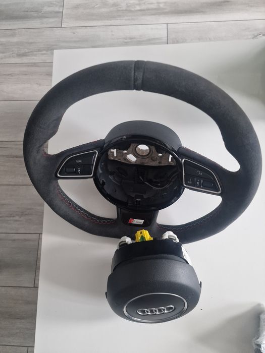 Volan Audi Rs , s-line , teșit original, reconditionat