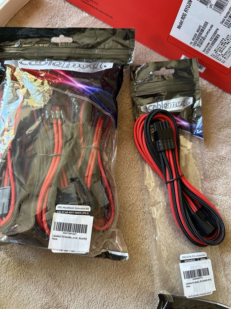 Водно охлаждане Asus Rog Ryujin 360 Noctua Cablemod NVMe Cooler Master