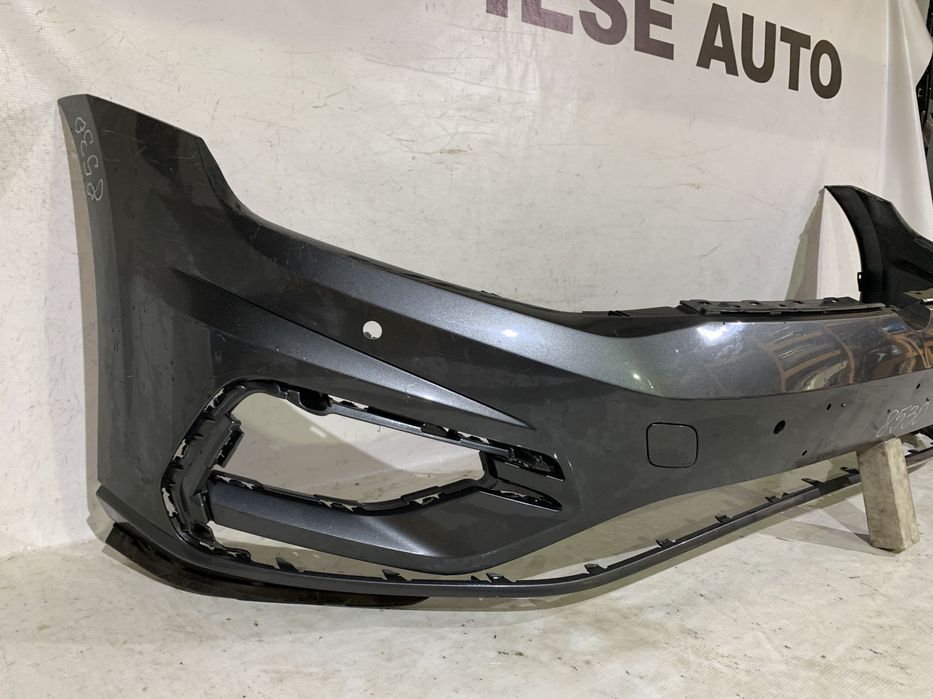 Bara fata VW Golf 7 VII, facelift, R-Line, 2017, 2018, 2019, 2020, cod origine OE 5G0807221LR, cu gauri pentru senzori de parcare (4).