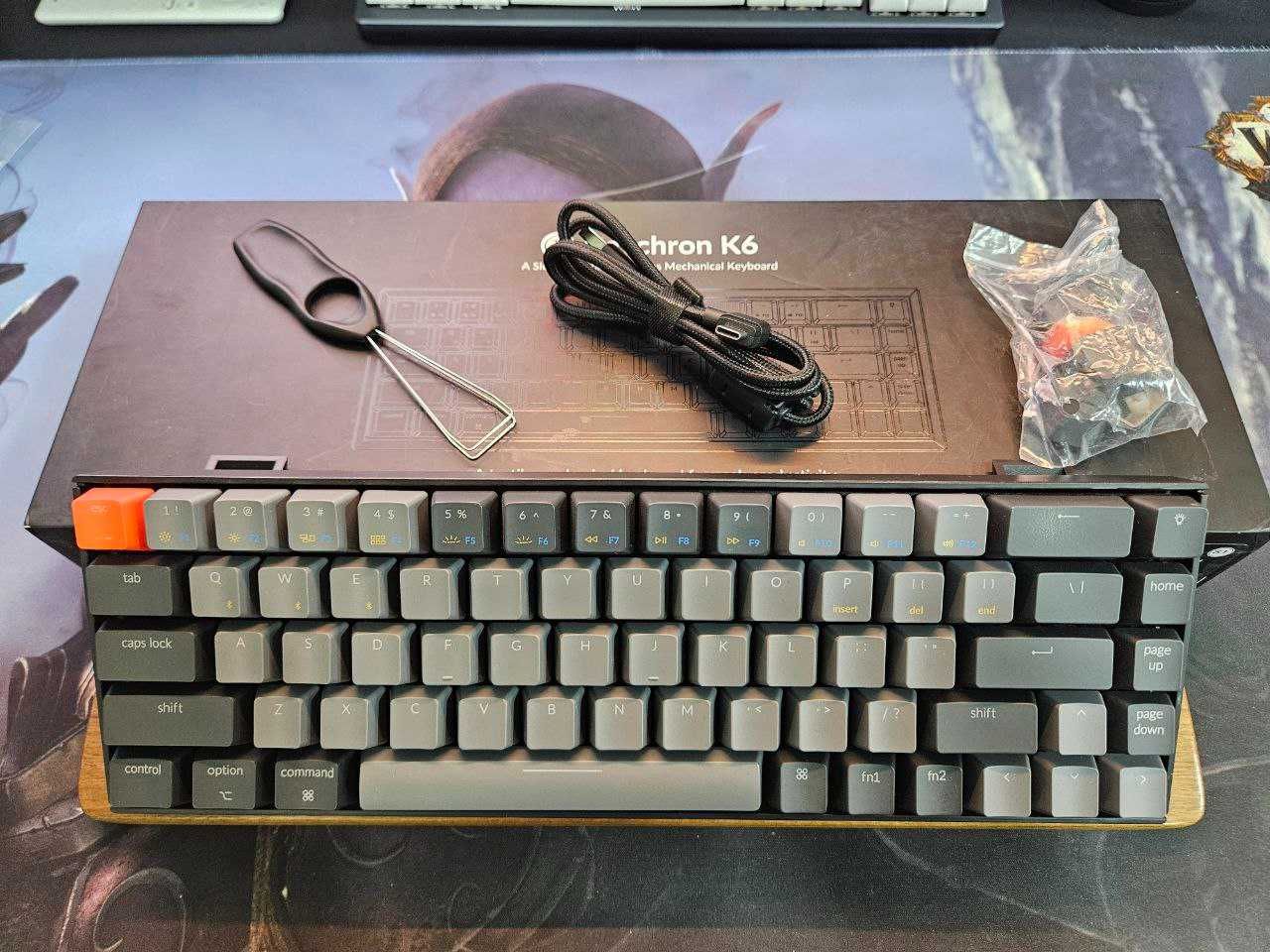 Беспроводная клавиатура Keychron K6 60%