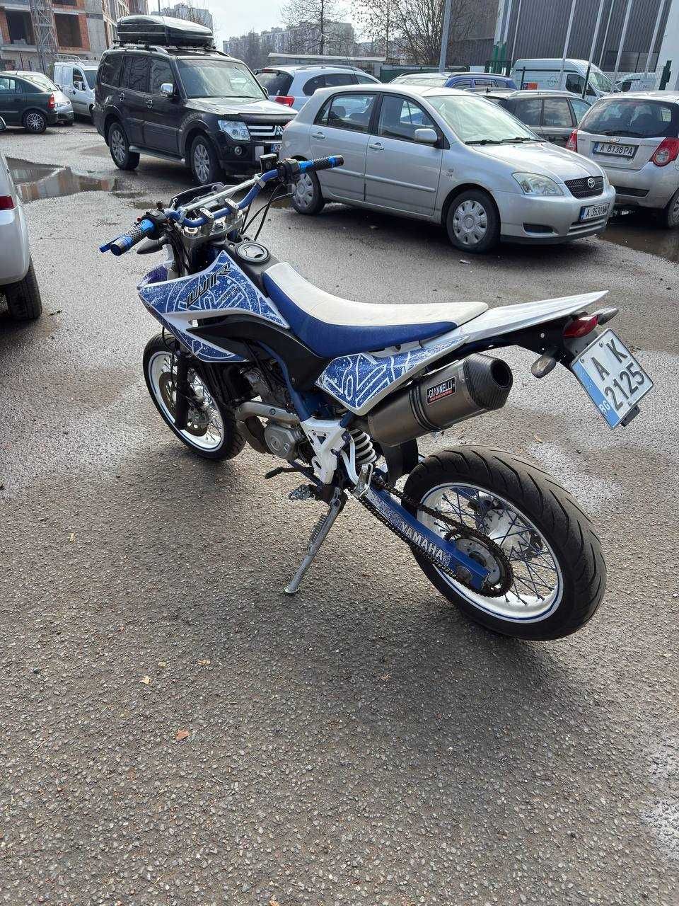 yamaha wr 125 x с 180сс бутало malossi. A1 категория
