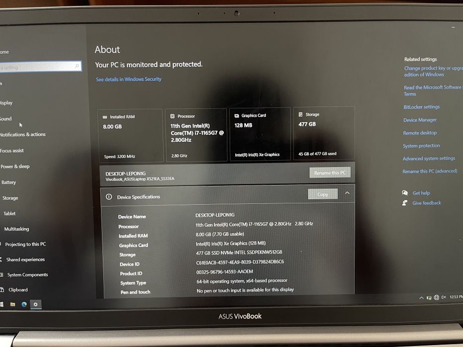 Asus Vivobook S16