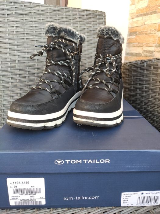 Ботуши Tom Tailor, номер 39