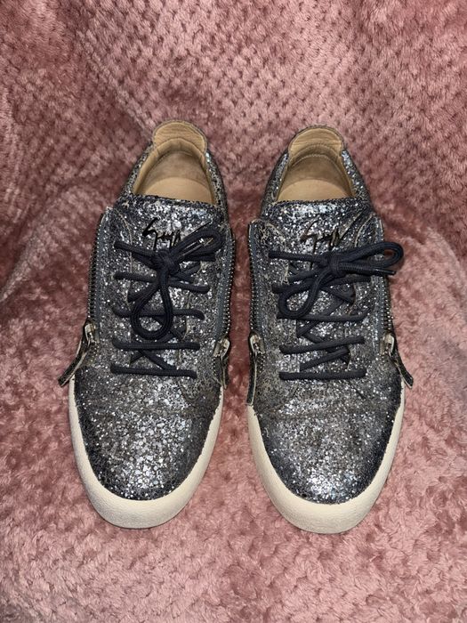 Giuseppe Zanotti Glitter Low Top Sneakers