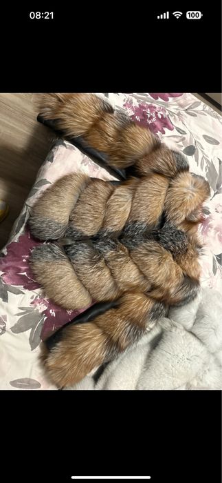 Blana naturala de vulpe canadiana