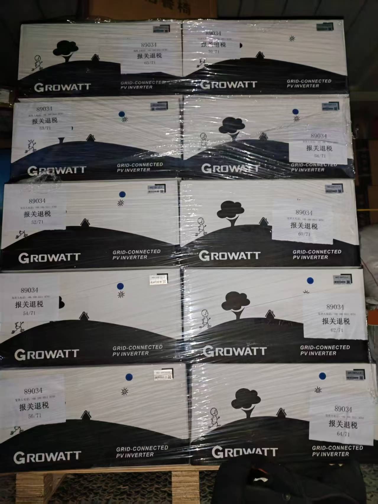 Inverter Growatt ongrid 10kwt 380В on grid инвертерлар сотилади