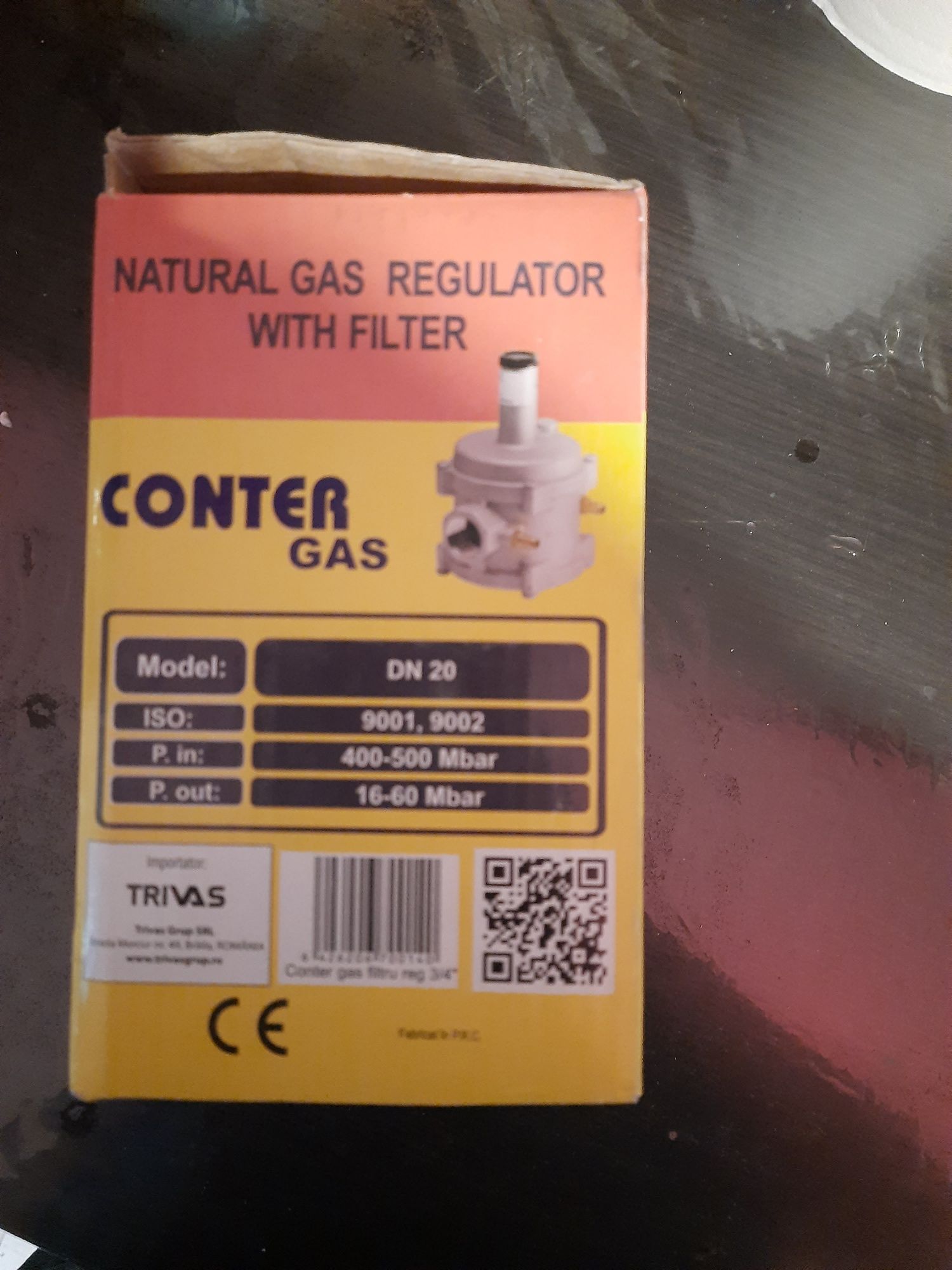 Transport gratuit! Regulator presiune gaz natural cu filtru NOU