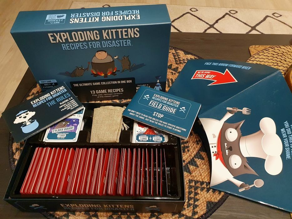 Exploding Kittens - recipes for disaster /board game/настолна игра