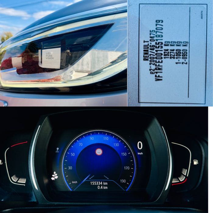 Renault Kadjar BOSE Edition, 1.5 dci 110 cp, full LED, navi, distronic