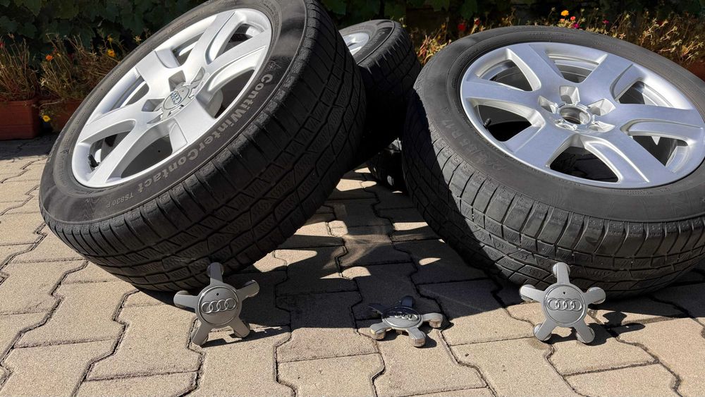 Jante aliaj R17 AUDI A4 A5 A6 A7 Q3 Q5 originale 5x112 7,5J ET39