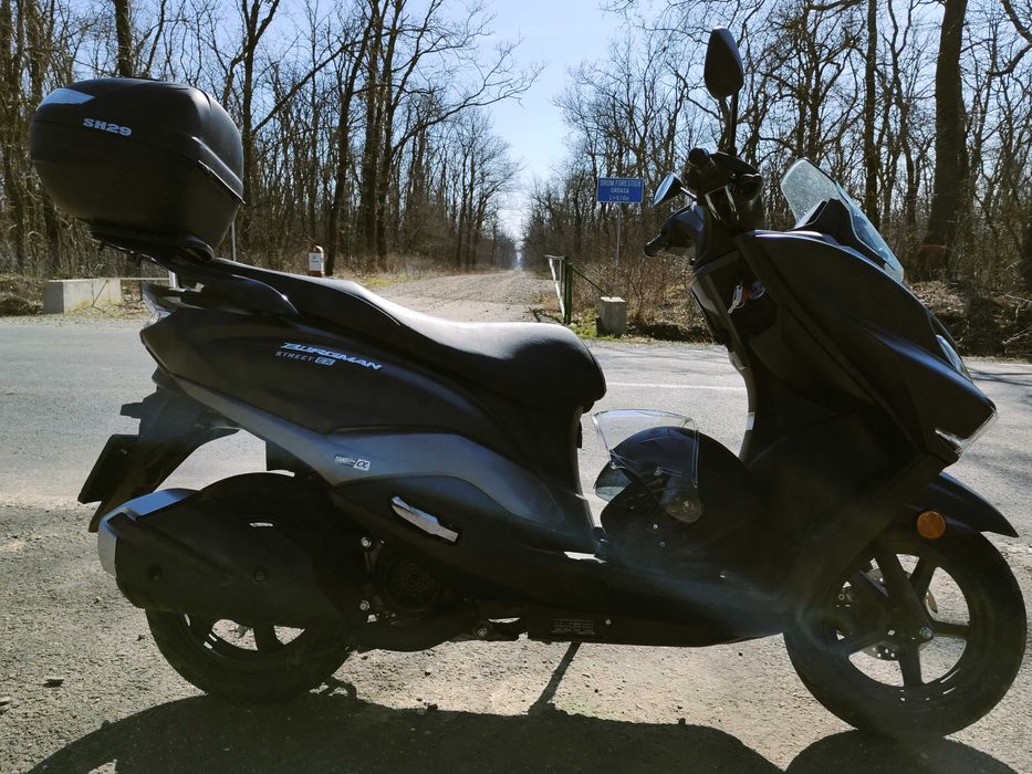 Suzuky Burgman Street 125Ex, se conduce cu cat. B