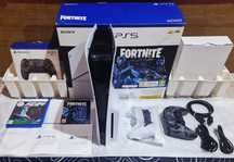 Новый EAC Ps5 Slim 1tb 2 дж +1 топ диск!