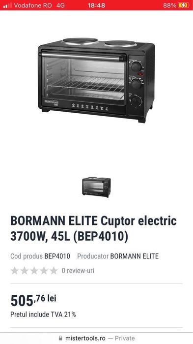 Cupror electric Borman