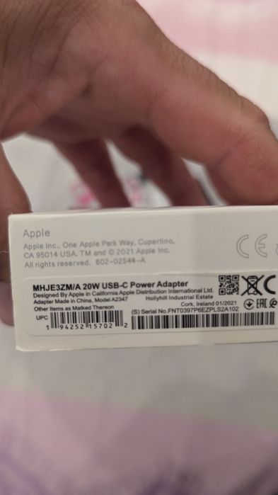 Incarcator Aplle 20W