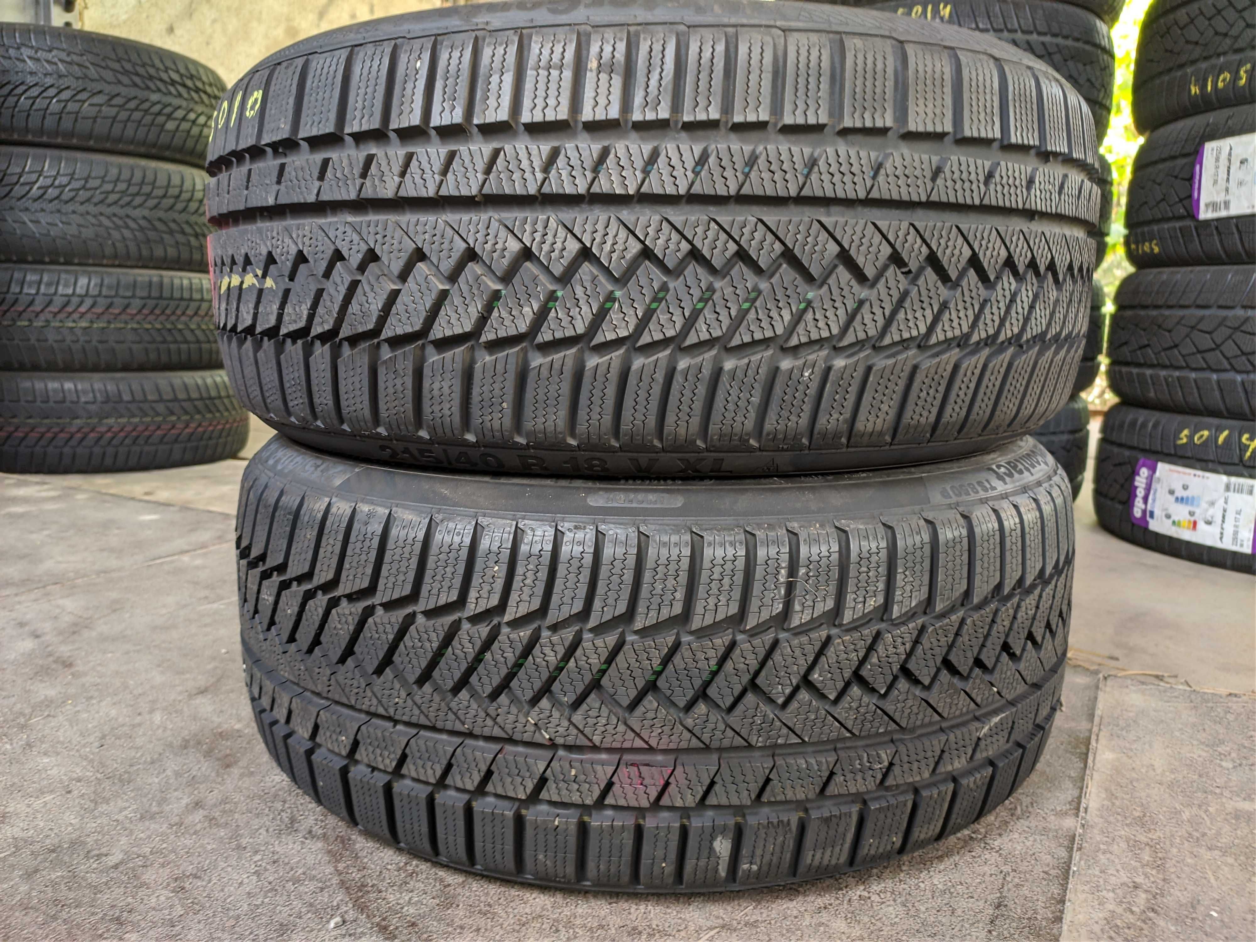 2бр Зимни гуми 215 40 18 - Continental