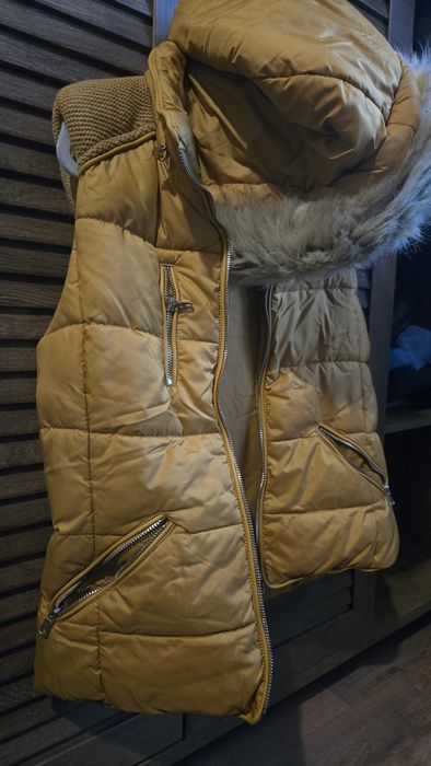 Мек пушенето жълт елек Zara