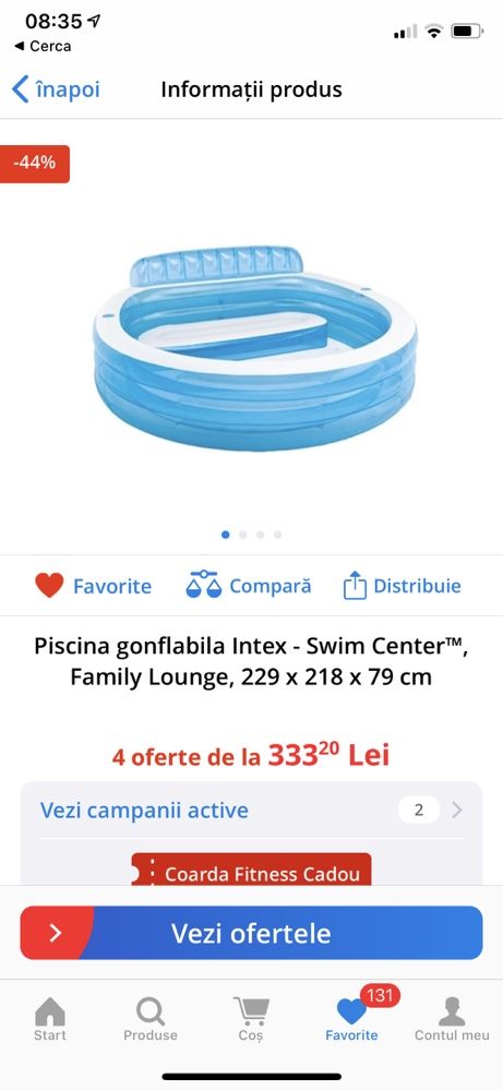 Piscina gonflabila Intex - Swim Center