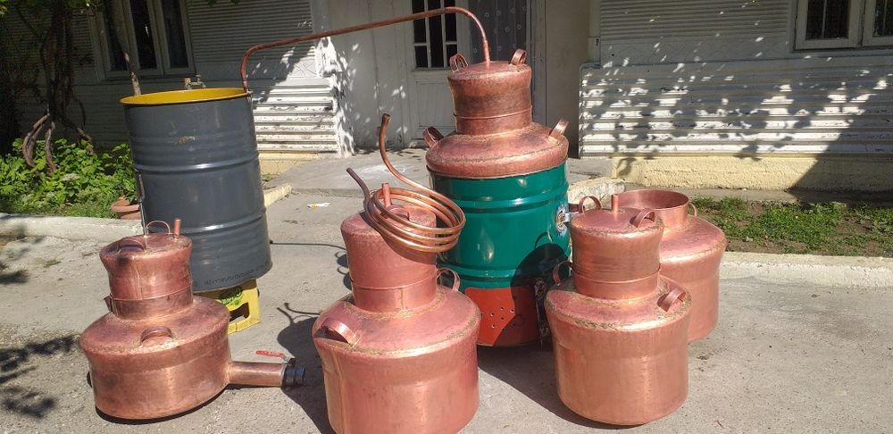 Vand cazan de țuică la 100 de Litri cu fundul de 4 mm