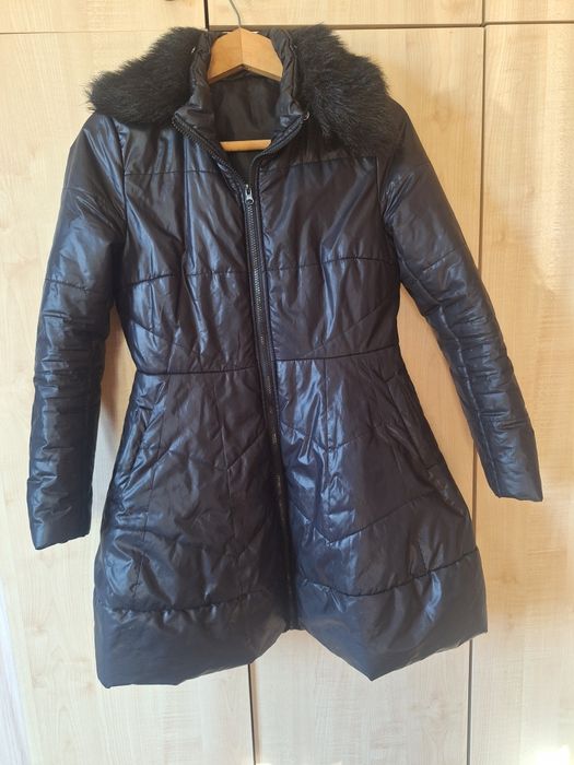 Палта черно и бежово