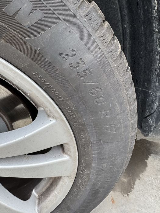 Jante roti OE Mercedes GLK x204 michelin crossclimate SUV 235/60r17