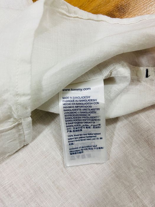 Cămașa din in Tommy Hilfiger M
