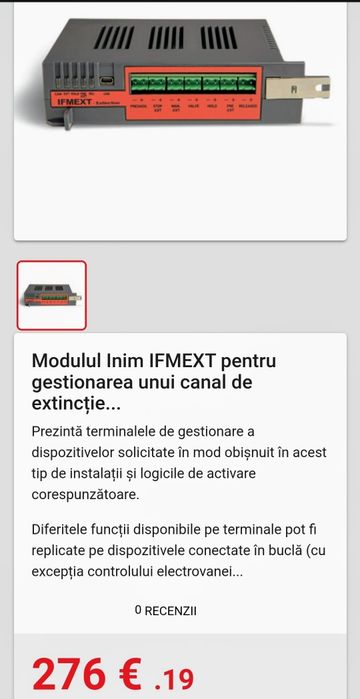 Module sisteme alarmă INIM-sigilate