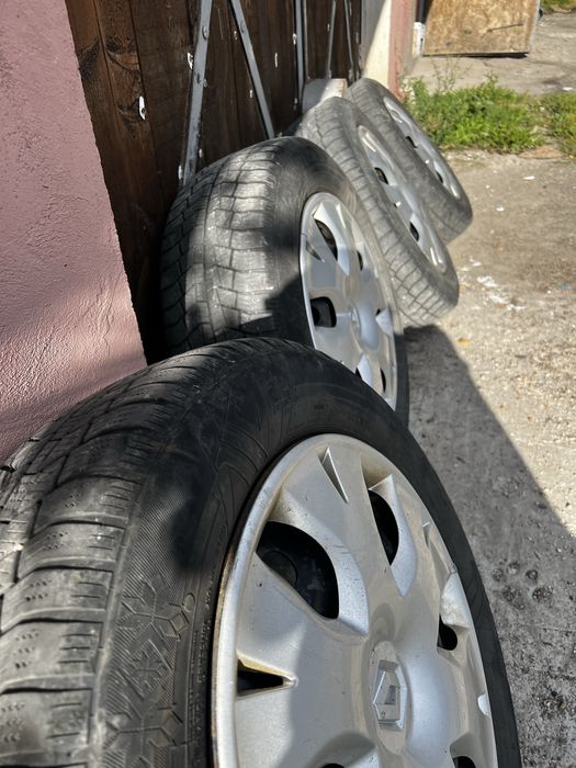 Jante tabla + cauciucuri iarna R 16