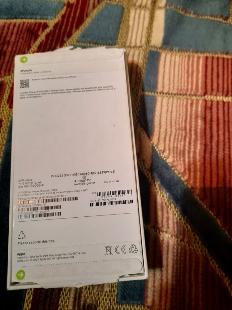 Iphone 16 продам 450к