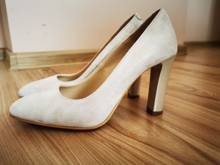 Pantofi de ocazie, din piele naturala, marime 38