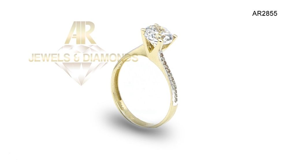 Inel Aur 14 K model nou deosebit ARJEWELS(AR2855)