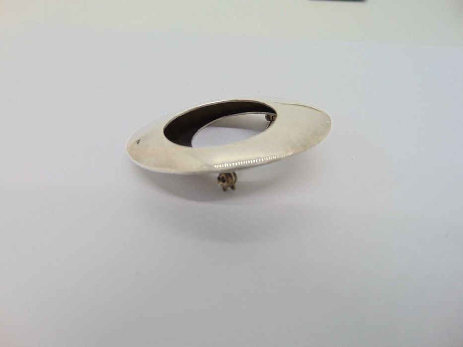 Brosa modernista din argint Mexic