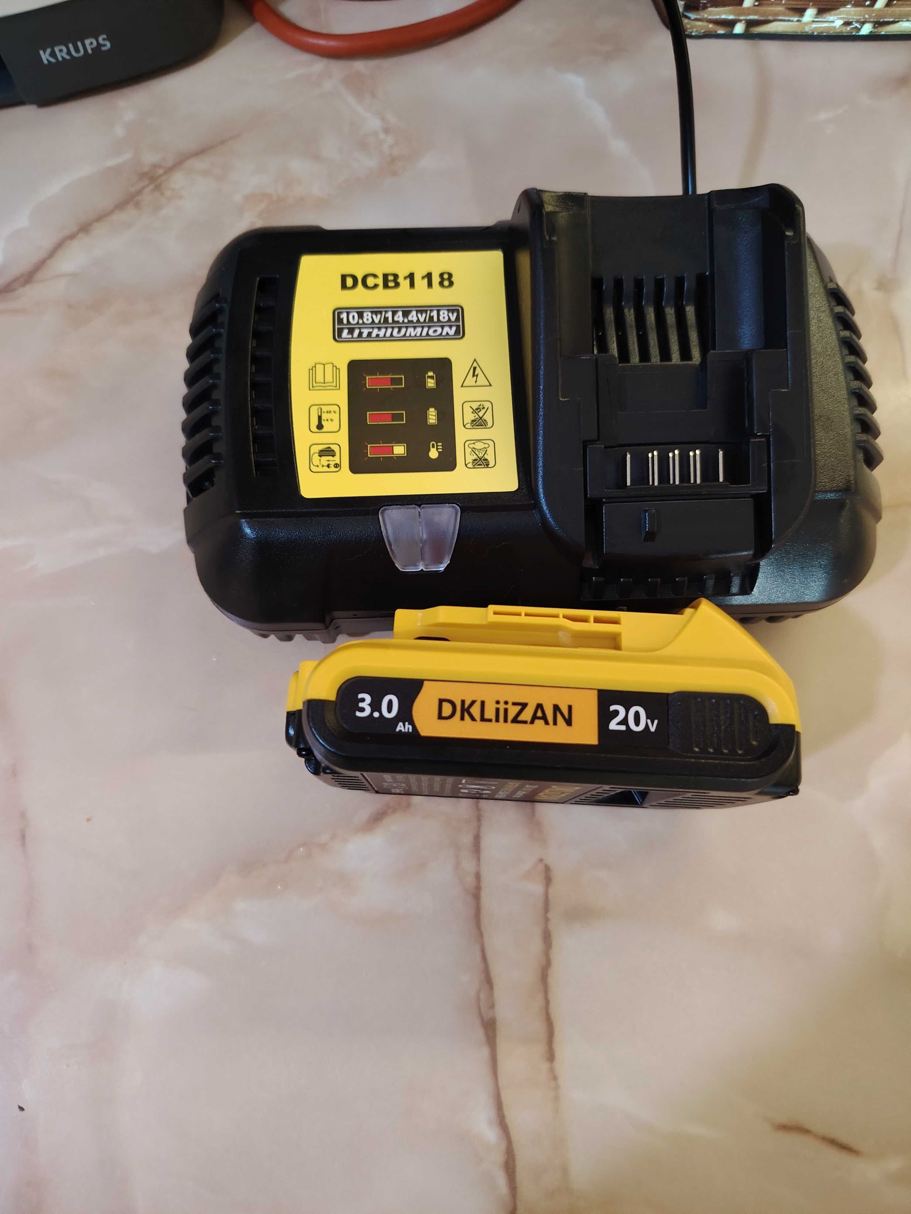 Батерия със зарядно съвместима DeWalt НОВИ!