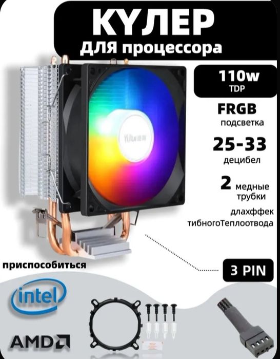 Кулер для процессора, вентиляторы