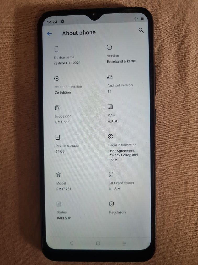 Смартфон Realme C11 2021