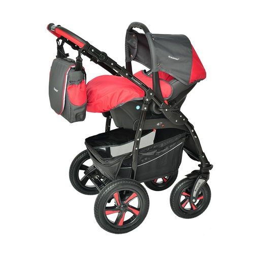 Vand carucior 3 în 1 Krausman Clasic Red