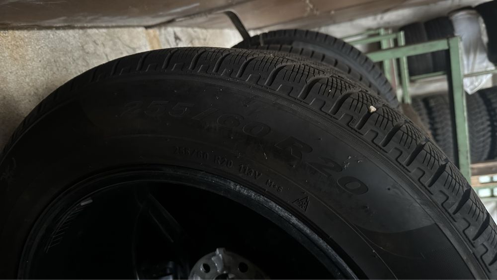4 бр джанти съз зимни гуми PIRELLI 255/60/20