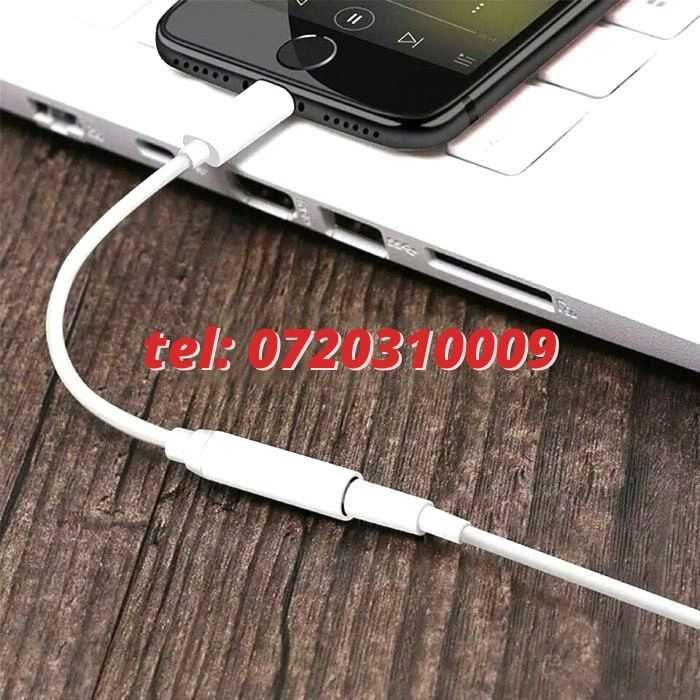 Adaptor Apple Pentru Jack 35mm De La Lightning Mfi