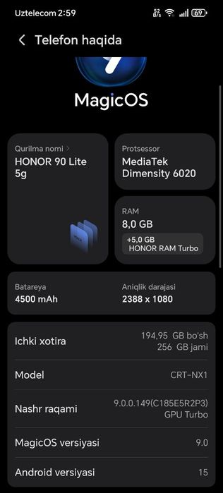 Honor 90 Lite 5G
